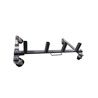 Storage Rack: 200LB Load, Holds 4 Dollies, Flat-Free Casters for Shop/4S/Logistics