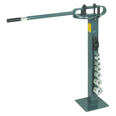 Vloer Op zwaar werk berekende 7 Matrijzen 50mm Hand Hydraulische Pijpbuigmachine