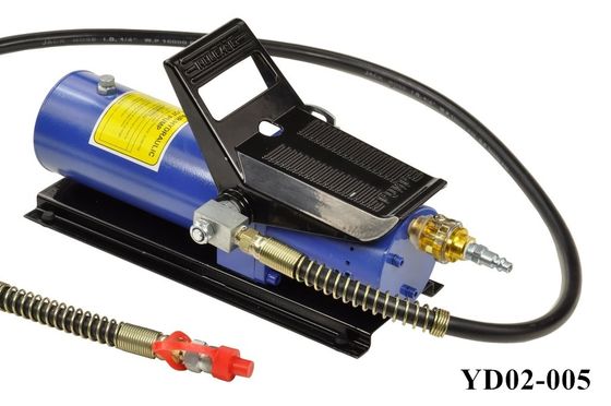 De gebakken Pomp van de de Lucht Hydraulische Voet van de Poederworkshop 10000PSI
