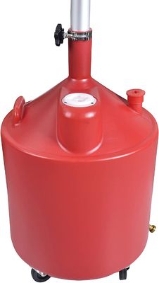 4 gietmachines het Afvoerkanaaltank van de 18 Gallon Regelbare Draagbare Olie