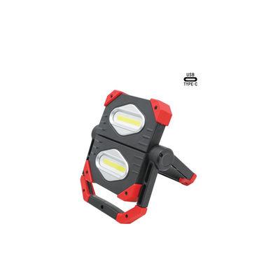 Aluminum Foldable Flood Light (2000lm, Power Bank/Magnetic) – for Construction, Camping, Auto Repair