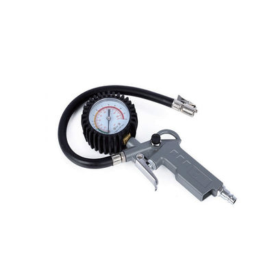 YD31-007 Bandenspanningsmeter met Opblaaspistool 0-15bar Korte Slang Voor Auto's/Motorfietsen/Fietsen