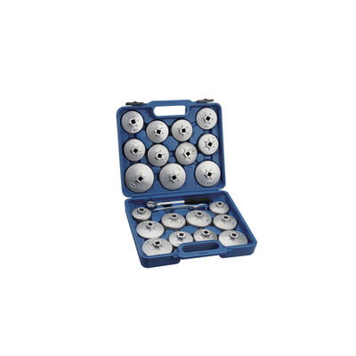 23-PCS Cap Type Oil Filter Wrench Set Aluminium legering voor auto reparatie/DIY veelzijdig Duurzaam